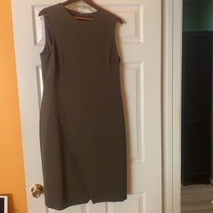 Ann Taylor Olive Sheath Dress